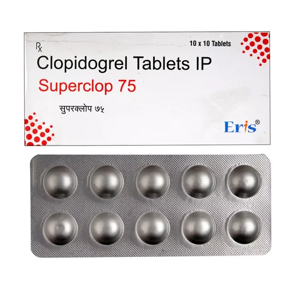 SUPERCLOP 75MG 10TAB