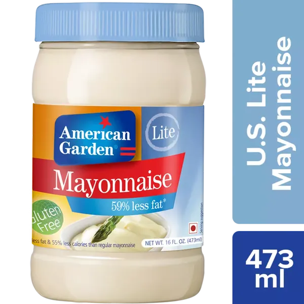 AMERICAN MAYONNAISE LITE 473ML