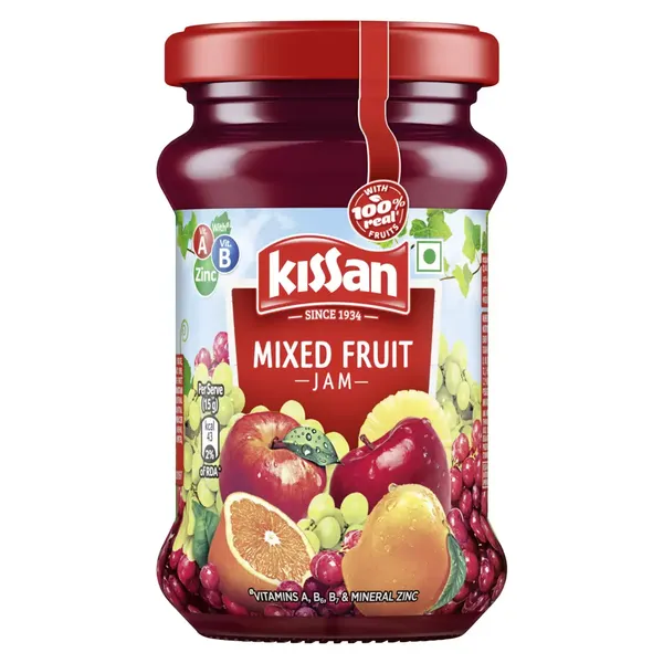 KISS JAM MIX/FRUIT 200GM