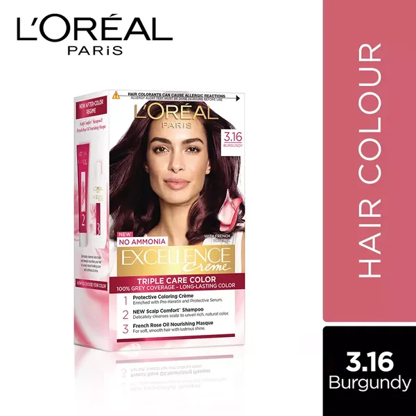 LOREAL HR/COLOR EXCE BURGUNDY 3.16 1PC