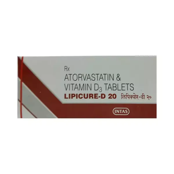 LIPICURE-D 20MG 10TAB