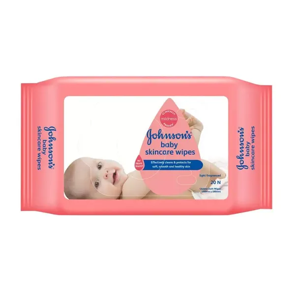 JJ BABY WIPES 20PC