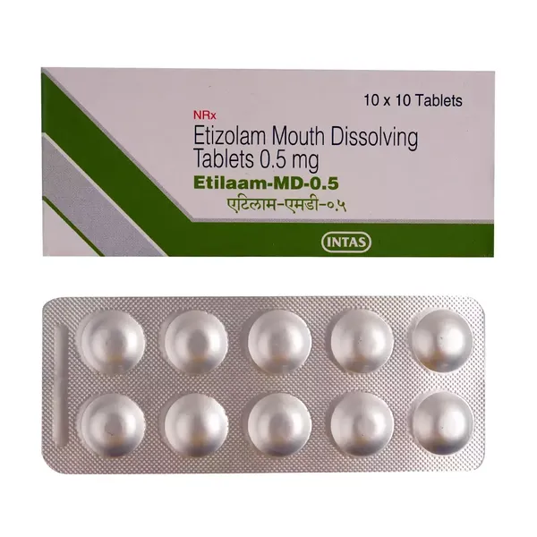 ETILAAM-MD 0.5MG 10TAB