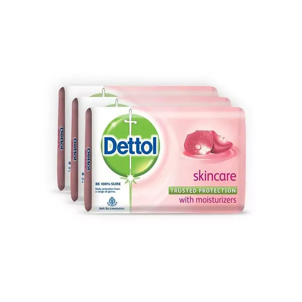 DETT SOAP SK/CARE 3X120GM