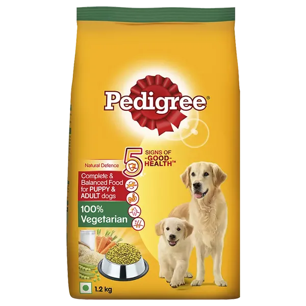 PEDIGREE DOG FOOD ADULT VEGETARIAN 1.2KG