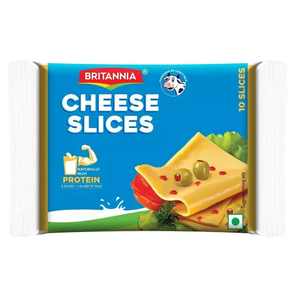 BRIT CHEESE SLICE 10PC