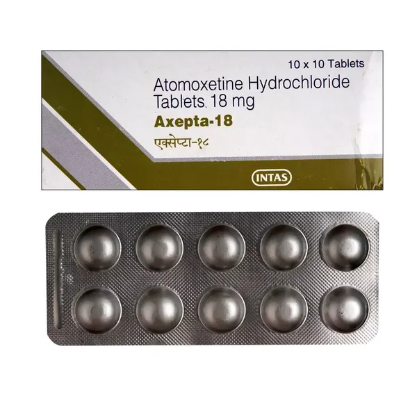 AXEPTA 18MG 10TAB