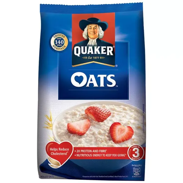 QUAKER OATS NATURAL REF 1KG