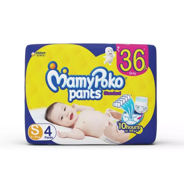 MAMY POKO DIAP PANTS STANDARD S 4PC