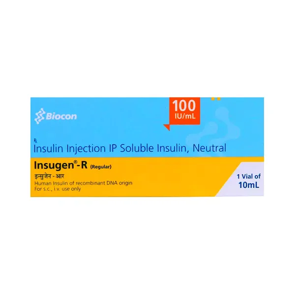 INSUGEN-R 100IU 10ML VIAL