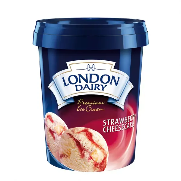 LOND I/C STRAWBERRY CHEESE CAKE 500ML