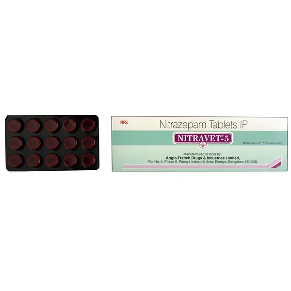 NITRAVET 5MG 15TAB