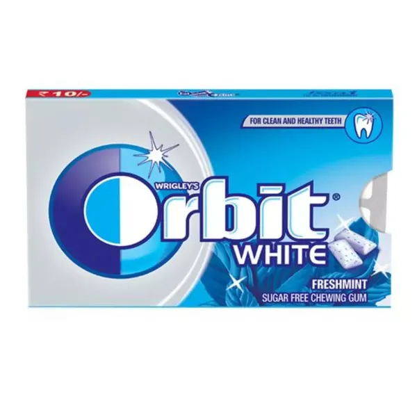 ORBIT SUGARFREE WHITE 5.5GM