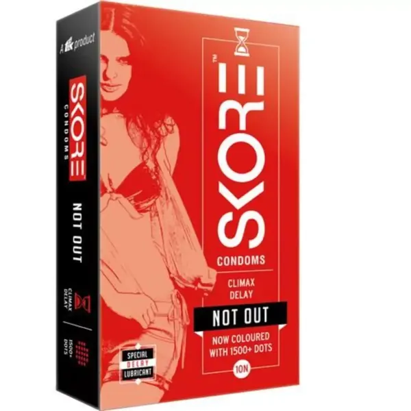 SKORE CONDOM NOTOUT CLIMAX 10PC