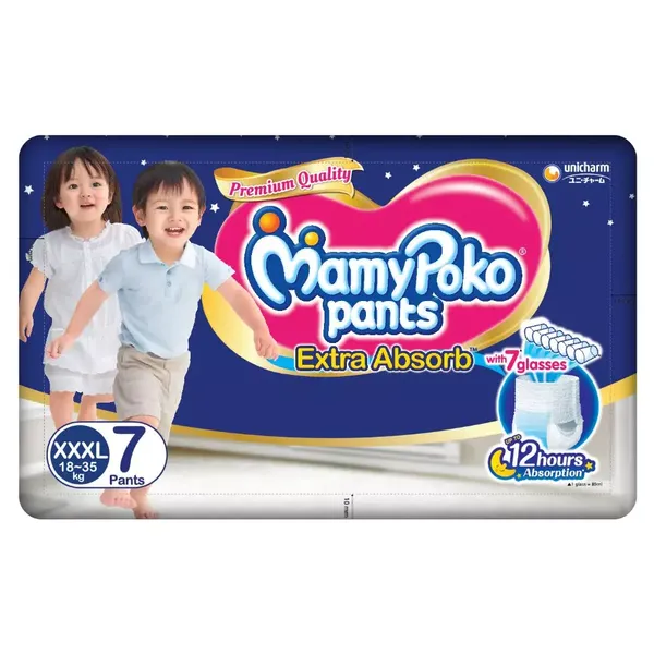 MAMY POKO DIAP PANTS XXXL 7PC