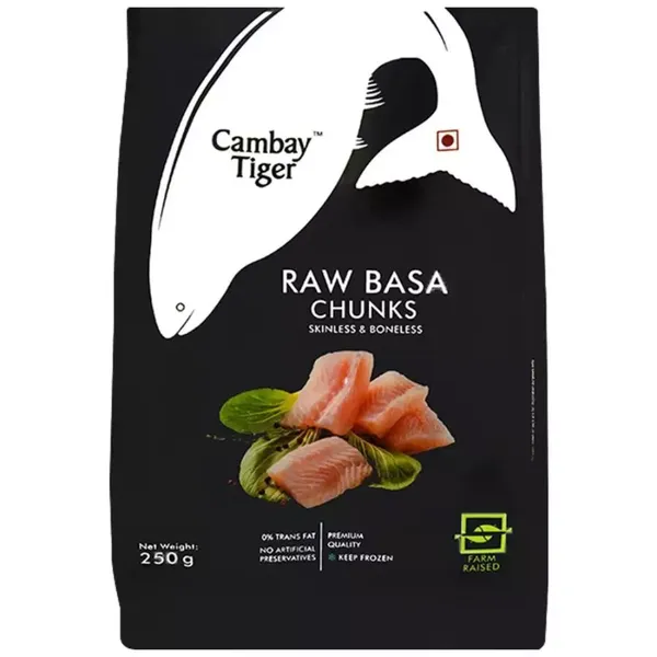 CAMBAY FISH BASA FILLET CHUNKS 250GM