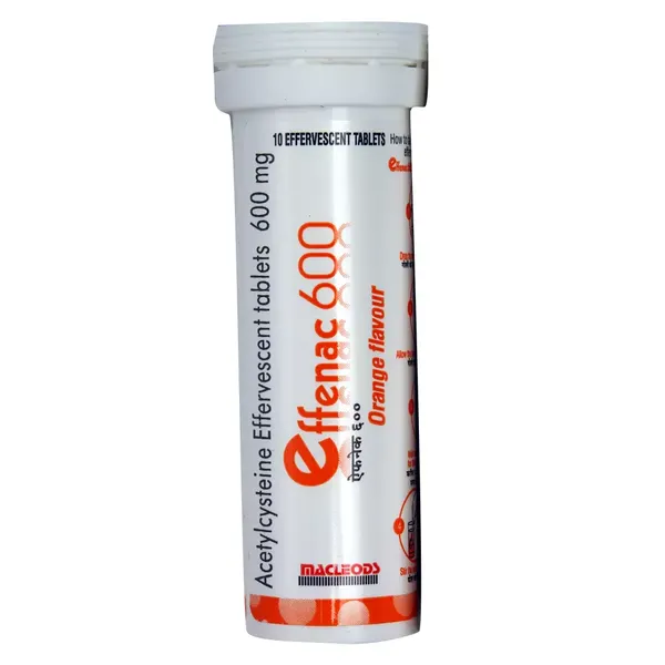 EFFENAC 600MG 10TAB