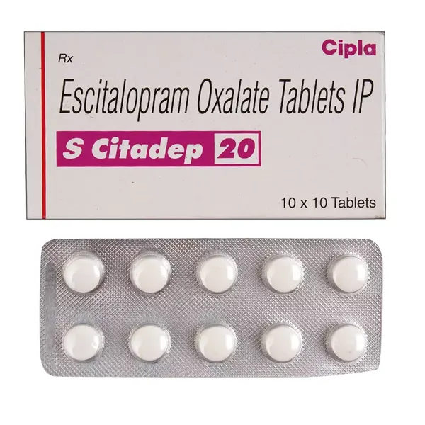 S-CITADEP 20MG 10TAB