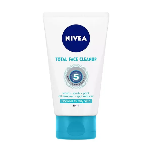 NIVEA F/WASH PURE TOTAL CLEANUP 50ML