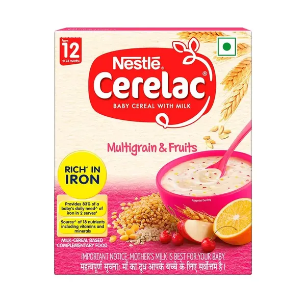 CERELAC STG4 MULTIGRAIN & FRUITS 300GM