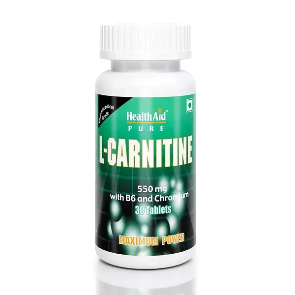 HEALTH AID L-CARNITINE 550MG 30TAB