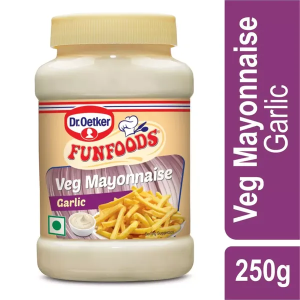 FUN FOOD MAYONNAISE GARLIC 250GM