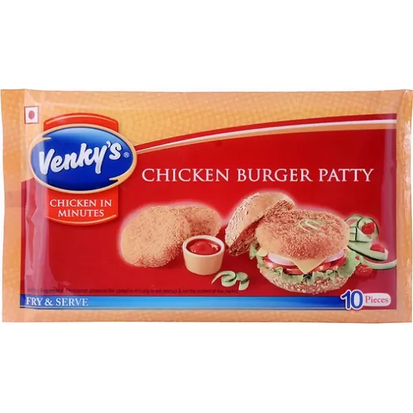 VENKYS CHI BURGER PATTY 500GM