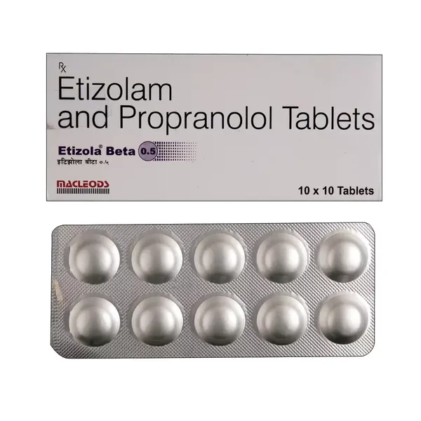 ETIZOLA-BETA 0.5MG 10TAB