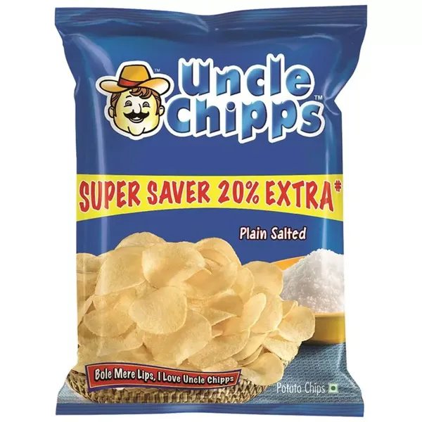 UNCLE CHIPS SALTED 66GM