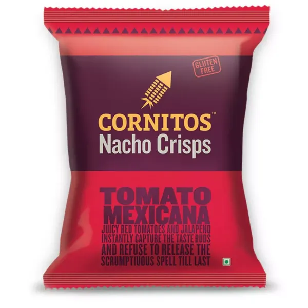 CORNITOS NACHO CHIPS TOMATO MEXIC 60GM