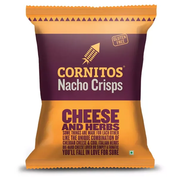 CORNITOS NACHO CHIPS CHEESE 60GM