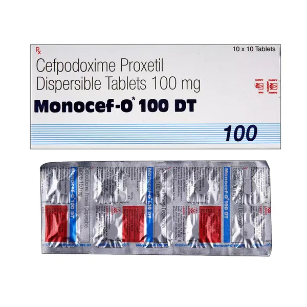 MONOCEF-O 100DT 10TAB