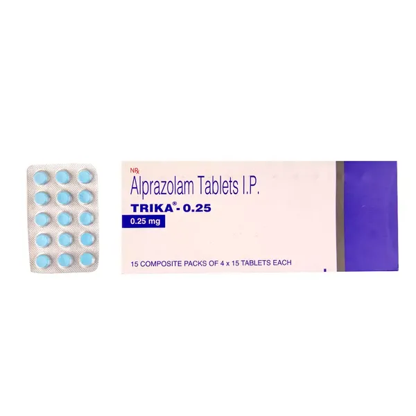 TRIKA 0.25MG 15TAB