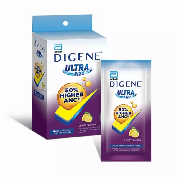 DIGENE ULTRA FIZZ LEMON SACH 6.25GM