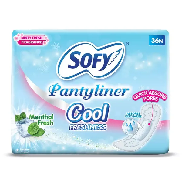 SOFY COOL PANTYLINER 36PC