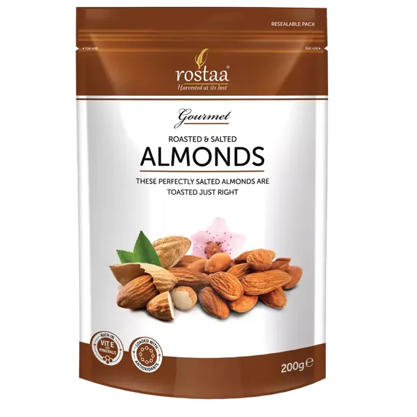 ROSTAA SALTED ALMOND 200GM