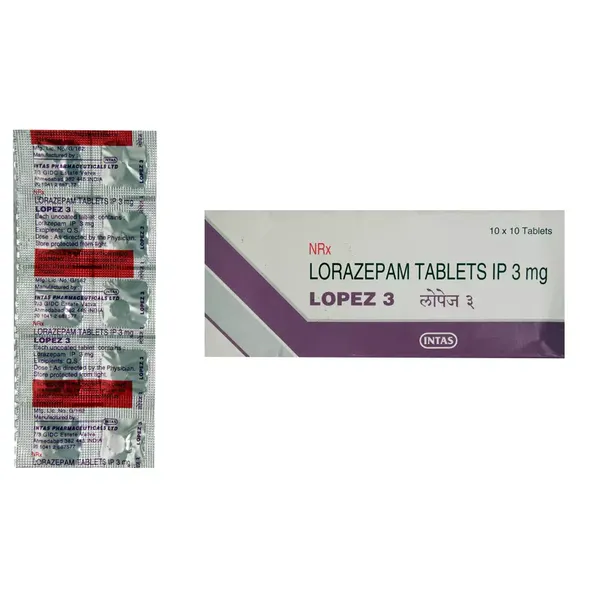 LOPEZ 3MG 10TAB