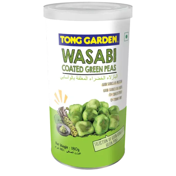 TONG GR/PEAS WASABI COATED SPICY 180GM