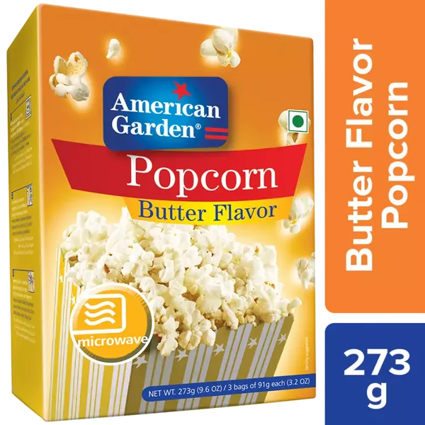 AMERICAN GARDEN BUTTER POPCORN 240GM