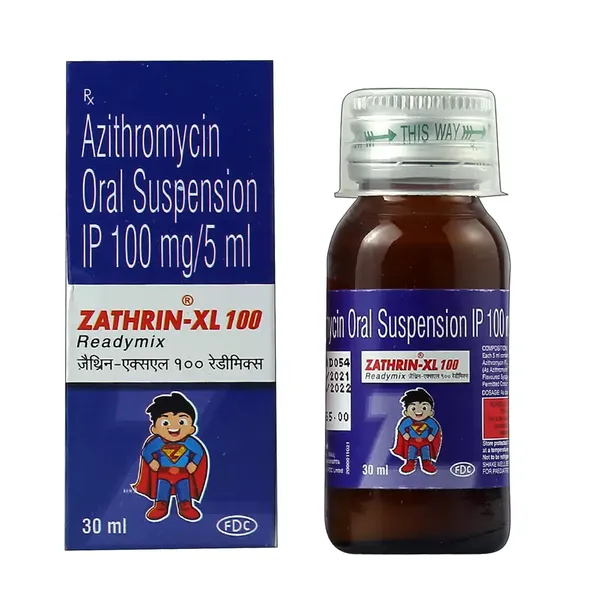 ZATHRIN-XL 100MG READYMIX 30ML