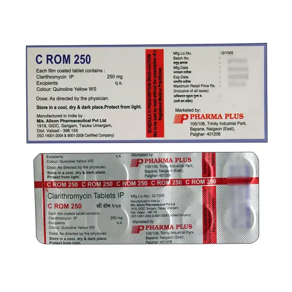 C-ROM 250MG 10TAB