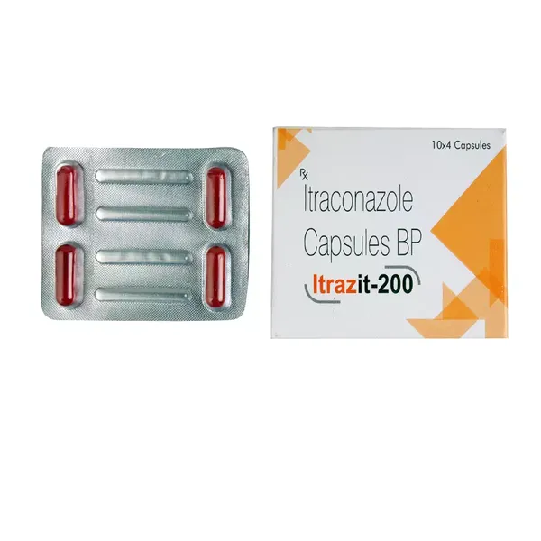 ITRAZIT 200MG 4CAP