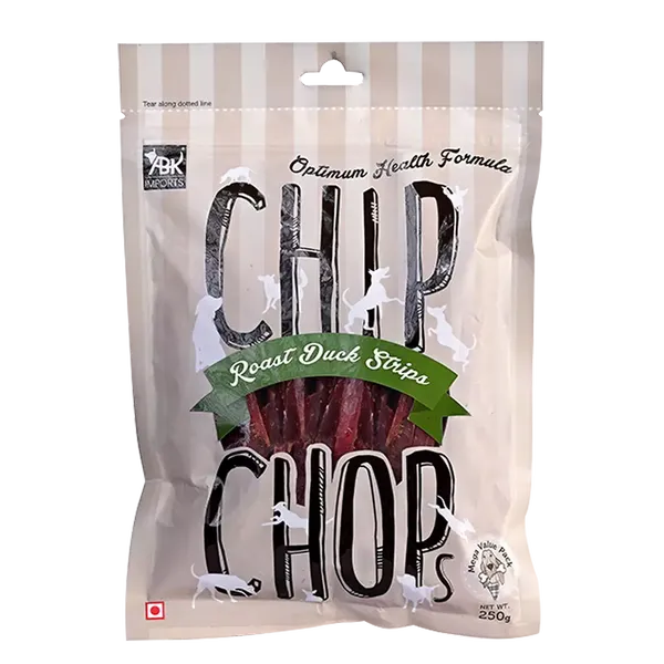 CHIP CHOPS ROAST DUCK STRIPS 250GM