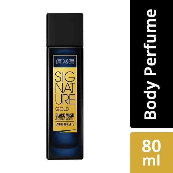 AXE PERF SIGNTR GOLD BLACK MUSK 80ML