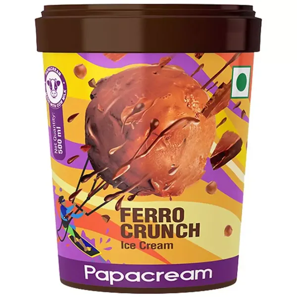 PAPACREAM I/C FERRO CRUNCH 450ML