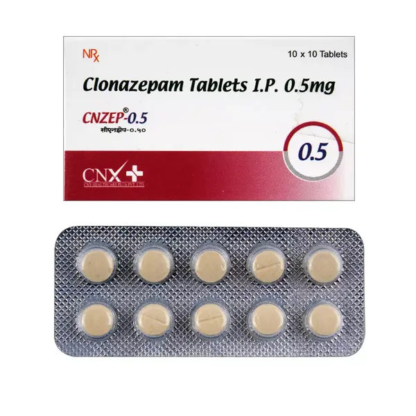 CNZEP 0.5MG 10TAB