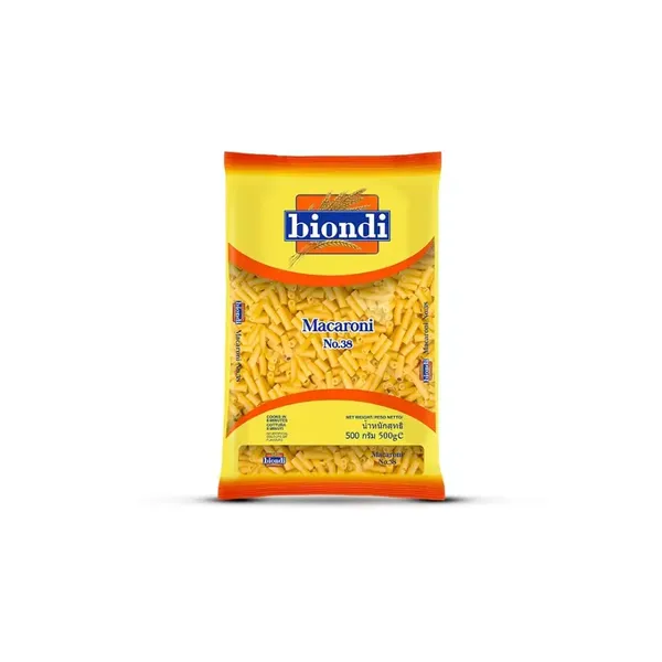 BIONDI PASTA MACARONI 500GM