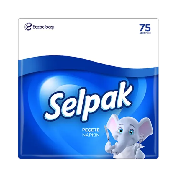 SELPAK LUNCHEON NAPKIN 2PLY 75SHEETS 1PC