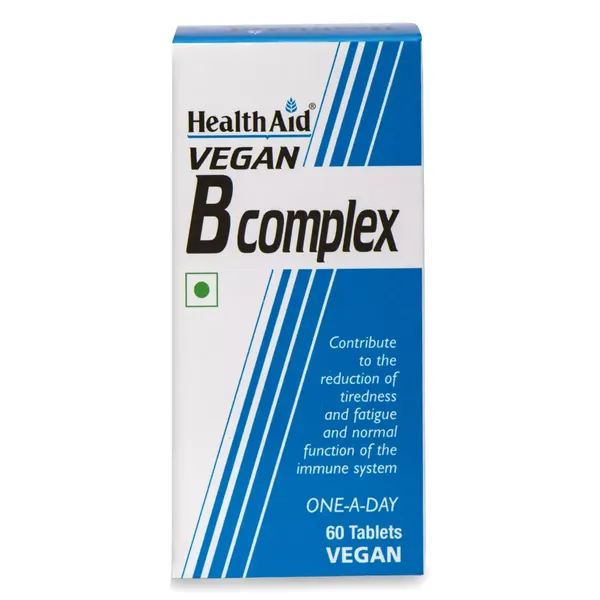 HEALTH AID B-COMPLEX VEGAN 60TAB