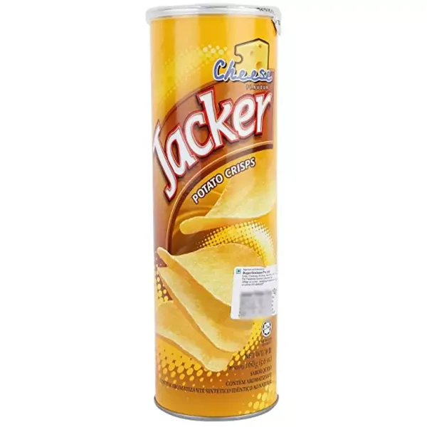 JACKER CHIPS POTATO CHEESE 160GM